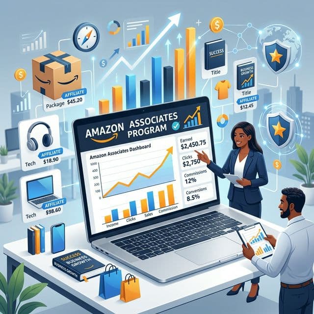 Unlock a $10,000 Monthly Income with the Amazon Associates Program
